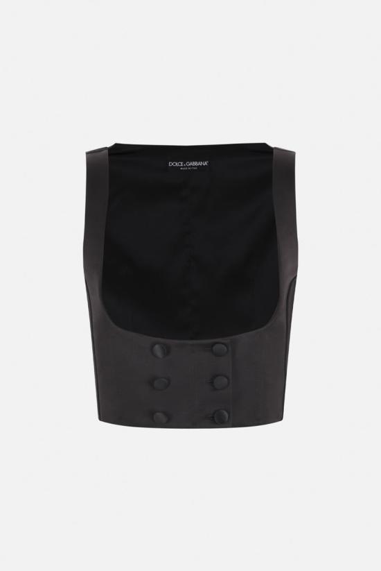 24FW 돌체앤가바나 베스트 F791ZTFU1KMN0000 Black