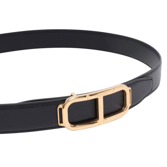 25SS 톰포드 가죽 벨트 TB297LCL311X1N001 Black - TOMFORD