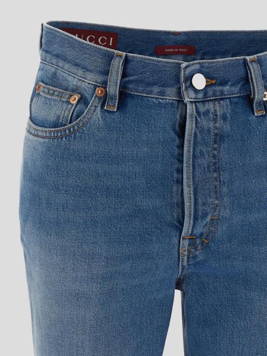 25SS 구찌 데님 팬츠 817989XDC8T4011 BLUE - GUCCI