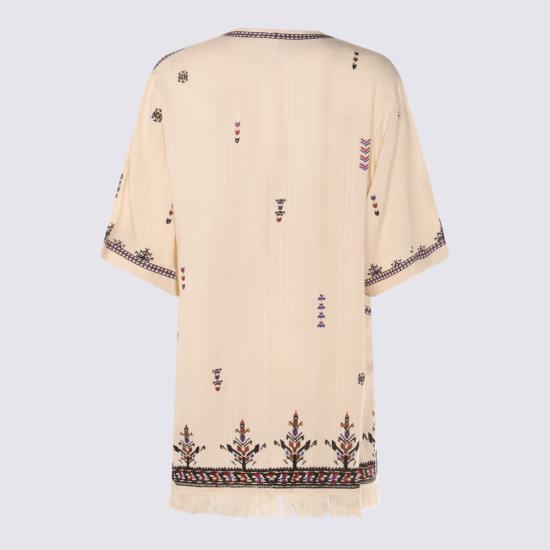 25SS 이자벨마랑에뚜왈 미디 원피스 25PRO0661FAC1J10E23EC Beige - ISABEL MARANT ETOILE