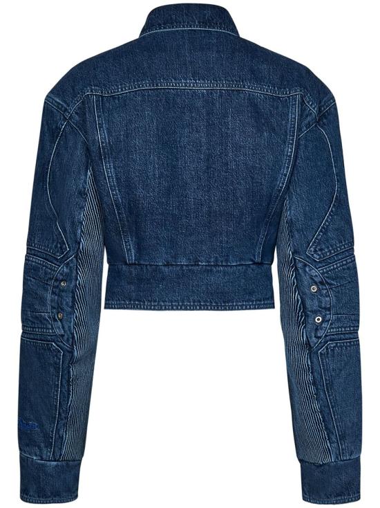  오프화이트 자켓 OWYE044S23DEN0014500 BLUE - OFF WHITE