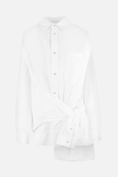  발렌시아가 블라우스 768801TNM609000 WHITE