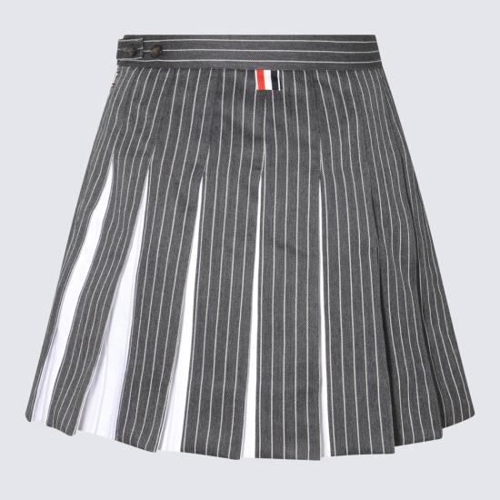  톰브라운 숏 스커트 FGC724AF0330035 Grey - THOM BROWNE