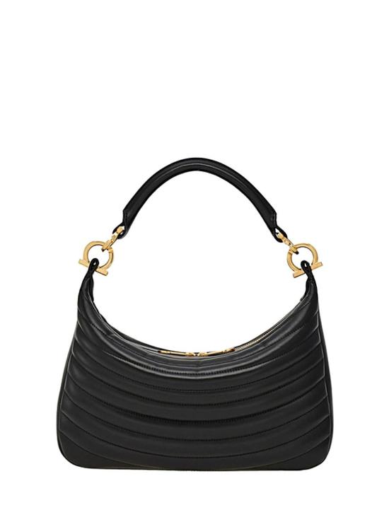  살바토레 페라가모 숄더백 219412 FERRAGAMO DONNA Black - SALVATORE FERRAGAMO