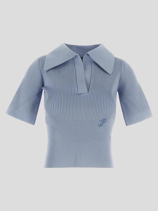 25SS 파투 블라우스 KN2488071639B PEARL BLUE