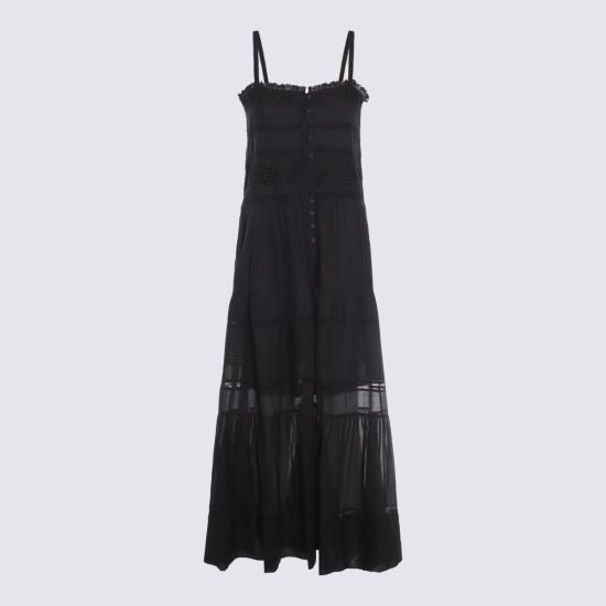 25SS 이자벨마랑에뚜왈 롱 원피스 25PRO0708FAC1J15E01BK Black