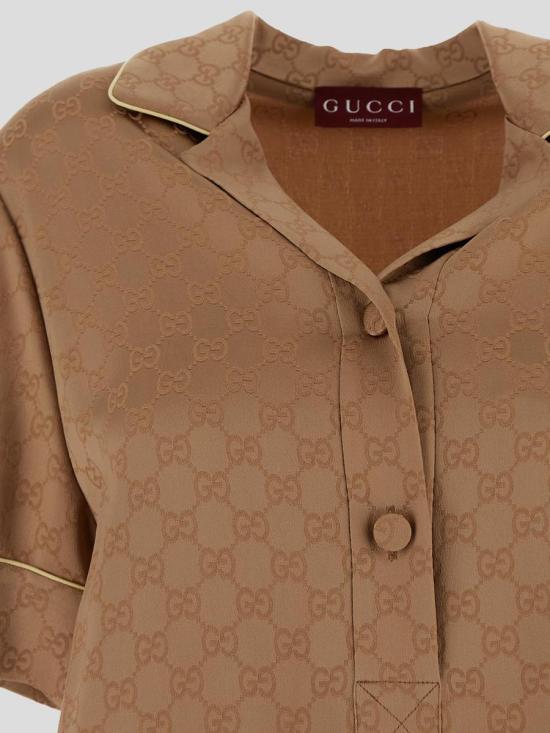 25SS 구찌 셔츠 814927ZAQKJ2031 RAME - GUCCI