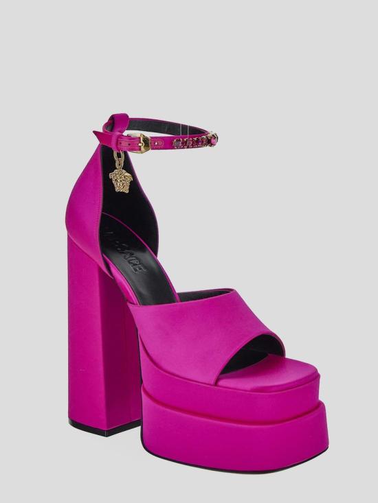  베르사체 드레스 슈즈 1007717DRA671PA4V DEEP FUXIA - VERSACE