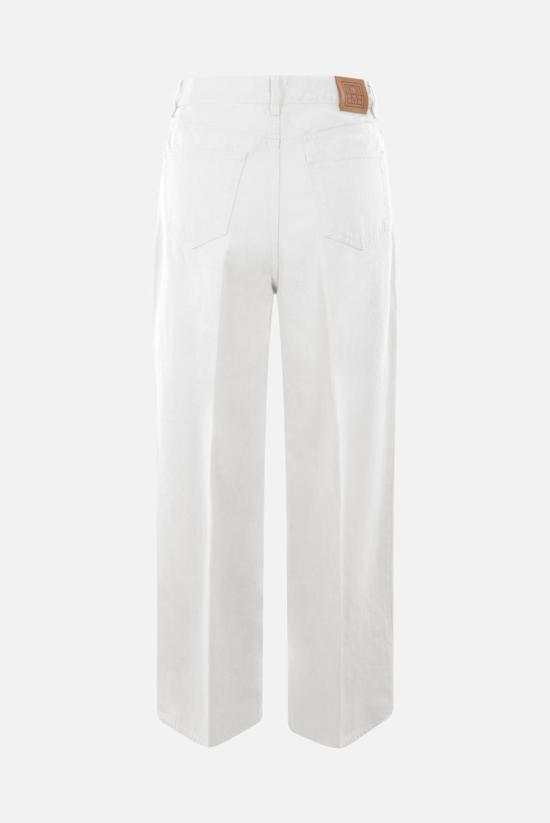 25SS 토템 데님 팬츠 242WRB2429FB008330047 WHITE - TOTEME