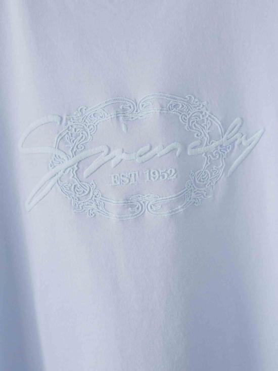 25SS 지방시 반팔 티셔츠 BW70ASGYPV453 BLUE - GIVENCHY