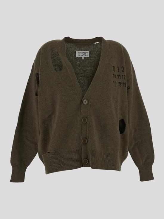 24FW MM6 메종마르지엘라 가디건 S62HP0022M13071728S MULTICOLOR