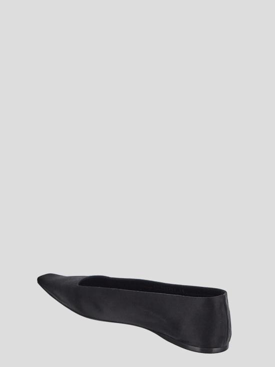 25SS 생로랑 플랫 슈즈 8004069QN001000 Black - SAINT LAURENT