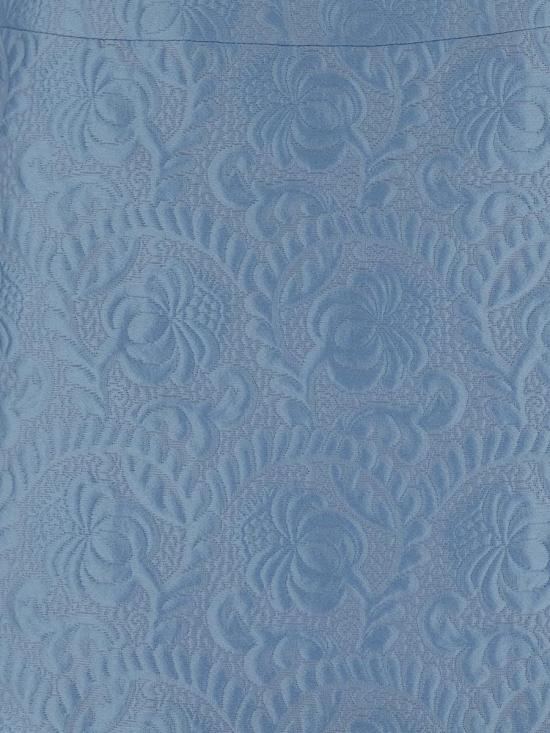 24FW 돌체앤가바나 숏 스커트 F4A8CTHJMOKF3981 GLICINEVIOLACHIARO - DOLCE & GABBANA