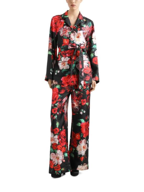 25SS 돌체앤가바나 숏팬츠 FTAMPTIS1ZDHN5PD B ROSE ANTICHE F NER - DOLCE & GABBANA