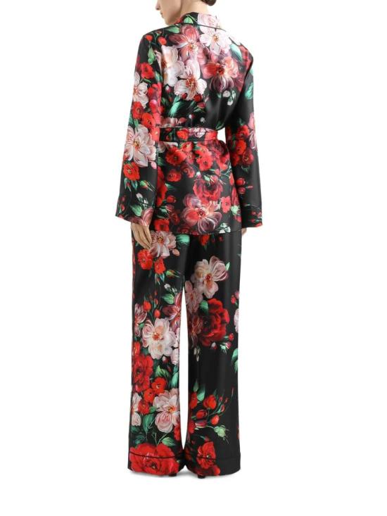 25SS 돌체앤가바나 숏팬츠 FTAMPTIS1ZDHN5PD B ROSE ANTICHE F NER - DOLCE & GABBANA