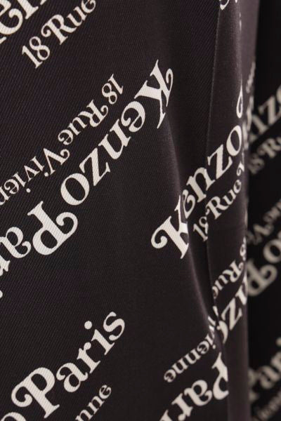  겐조 스트레이트 팬츠 FE52PA0849S299 Black - KENZO