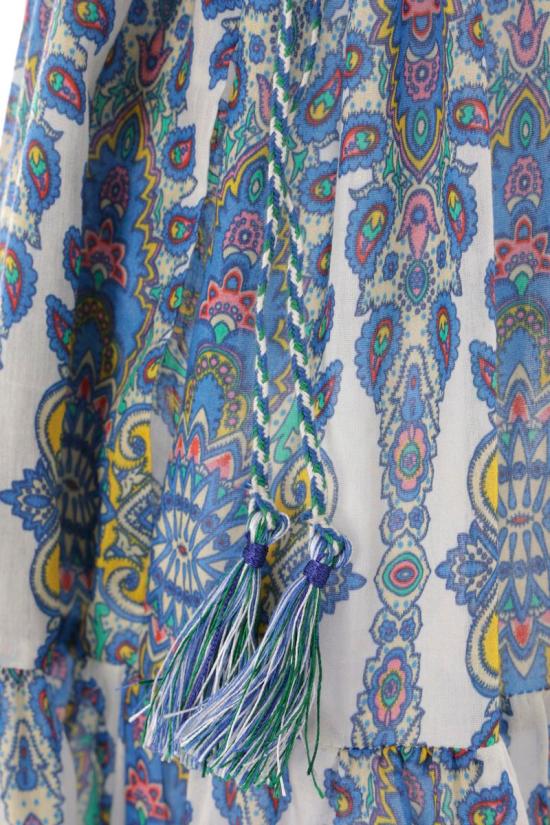 25SS 에트로 미디 원피스 WRHA0315AK759X0800 MULTICOLOUR - ETRO