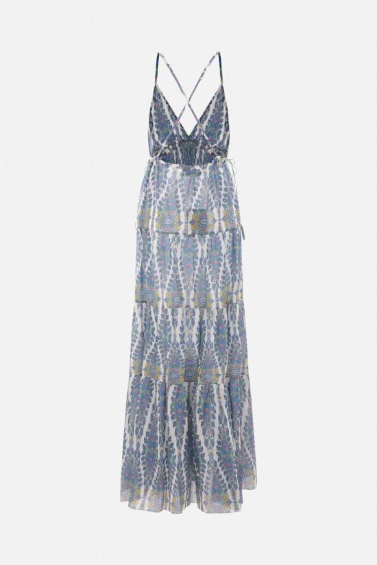 25SS 에트로 미디 원피스 WRHA0315AK759X0800 MULTICOLOUR - ETRO