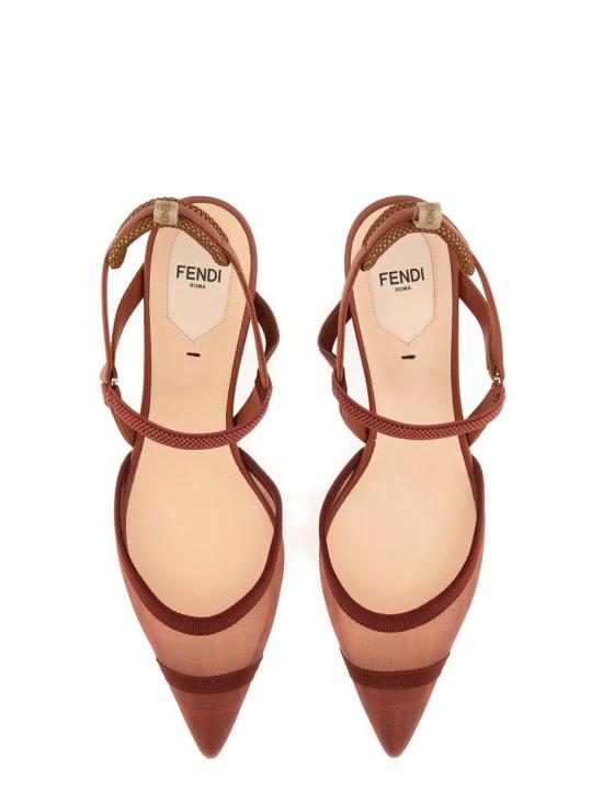 25SS 펜디 힐/펌프스 8J8589 AQ6UF1RVA Red - FENDI