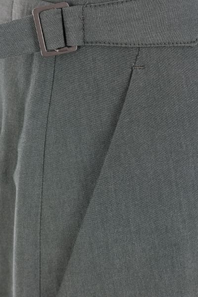  비비안웨스트우드 스트레이트 팬츠 1F01000MW00M2P401 GREEN MELANGE - VIVIENNE WESTWOOD