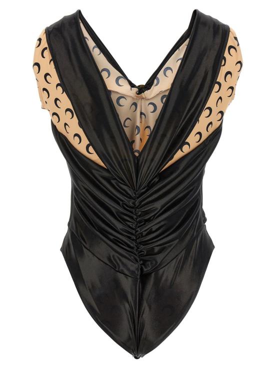  마린세르 바디수트 티셔츠 WTO393BK99 Black - MARINE SERRE