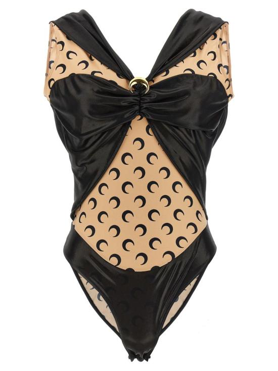  마린세르 바디수트 티셔츠 WTO393BK99 Black