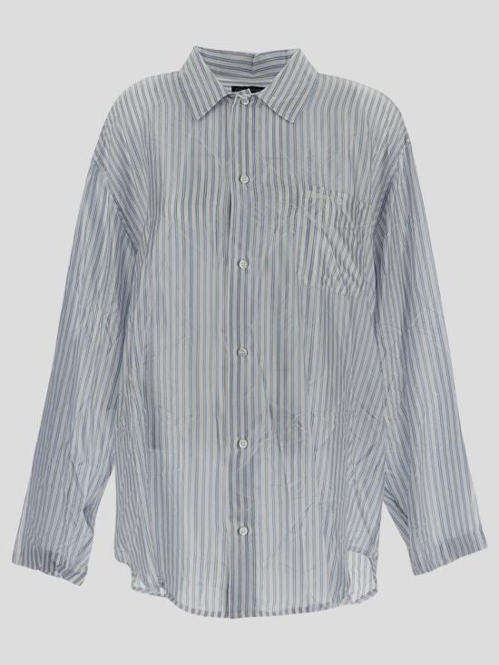 25SS 발렌시아가 셔츠 658964TKO069086 WHITE