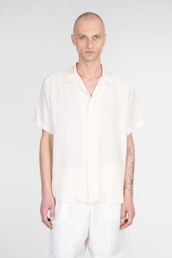 25SS 란나 반팔 셔츠 419281 AMSS25SS01516 Beige