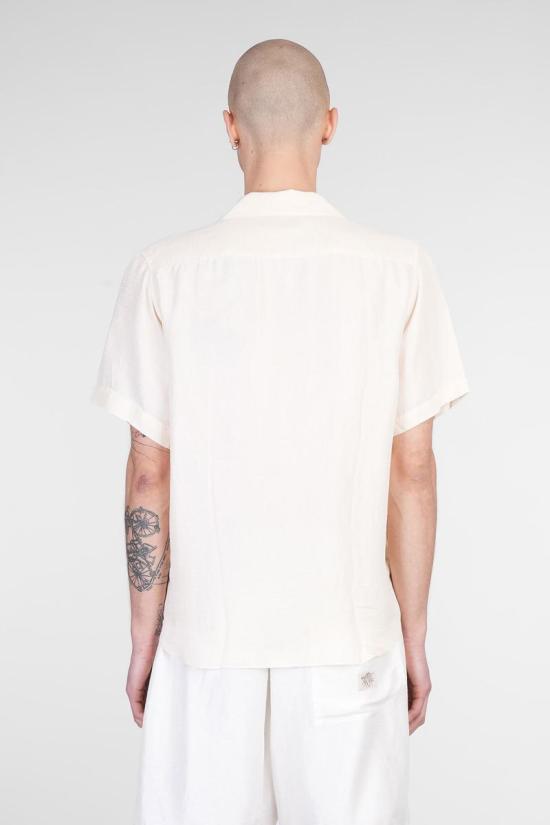 25SS 란나 반팔 셔츠 419281 AMSS25SS01516 Beige - RANRA