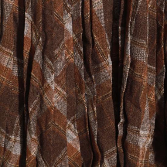 24FW 발렌시아가 숏 스커트 808777TRT392135 BROWN - BALENCIAGA