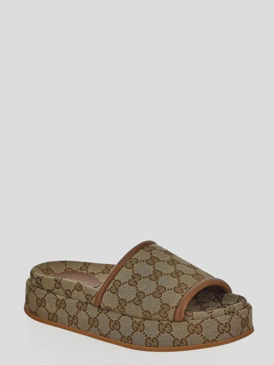 25SS 구찌 뮬/슬리퍼 816797FAD9C9745 BEIGE EBONY - GUCCI