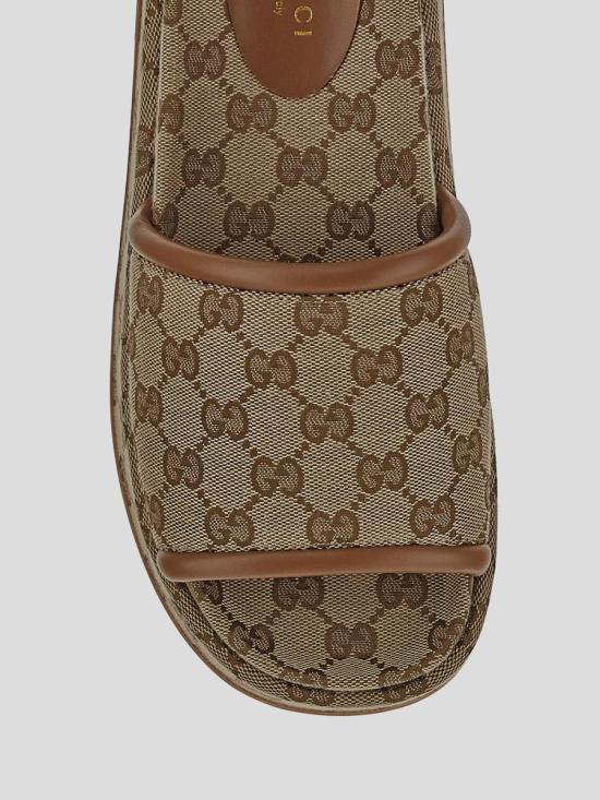 25SS 구찌 뮬/슬리퍼 816797FAD9C9745 BEIGE EBONY - GUCCI