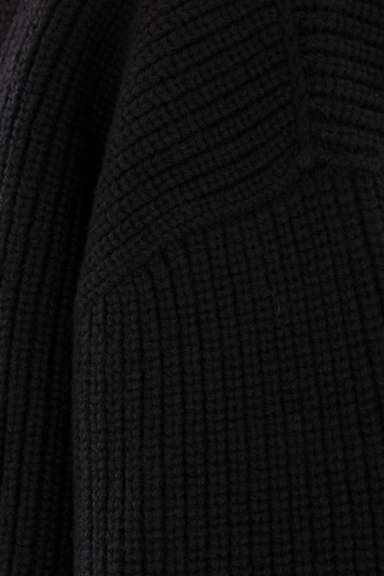 24FW 릭 오웬스 스웨터 RP02D3646KWV09 Black - RICK OWENS