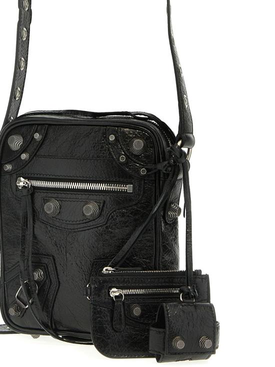  발렌시아가 LE CAGOLE 르 카골 크로스백 719065210KR1000 Black - BALENCIAGA