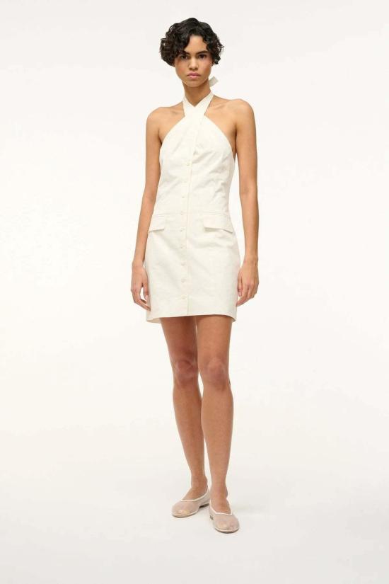  스타우드 플랫 슈즈 슈타우드 알바 발레 플랫 페이퍼 화이트