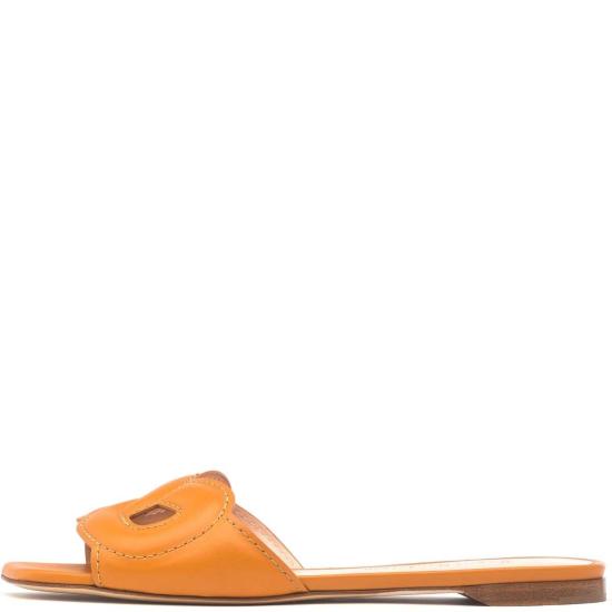  루퍼트샌더슨 뮬/슬리퍼 루퍼트 샌더슨 리도 플랫 샌들 본파이어 송아지 가죽 - RUPERT SANDERSON