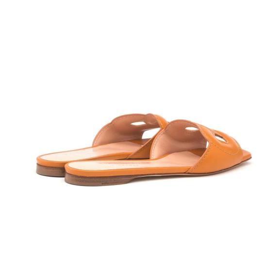  루퍼트샌더슨 뮬/슬리퍼 루퍼트 샌더슨 리도 플랫 샌들 본파이어 송아지 가죽 - RUPERT SANDERSON