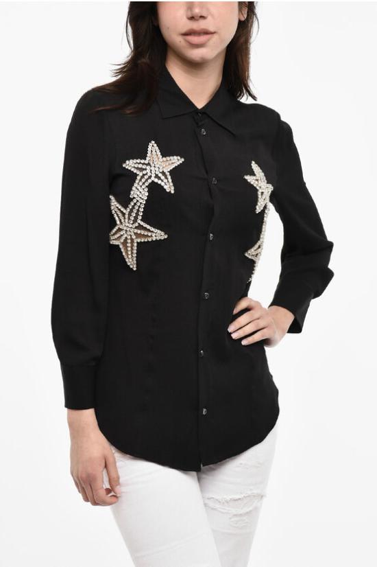  디스퀘어드2 블라우스 S72DL0750 S76512 900 Black