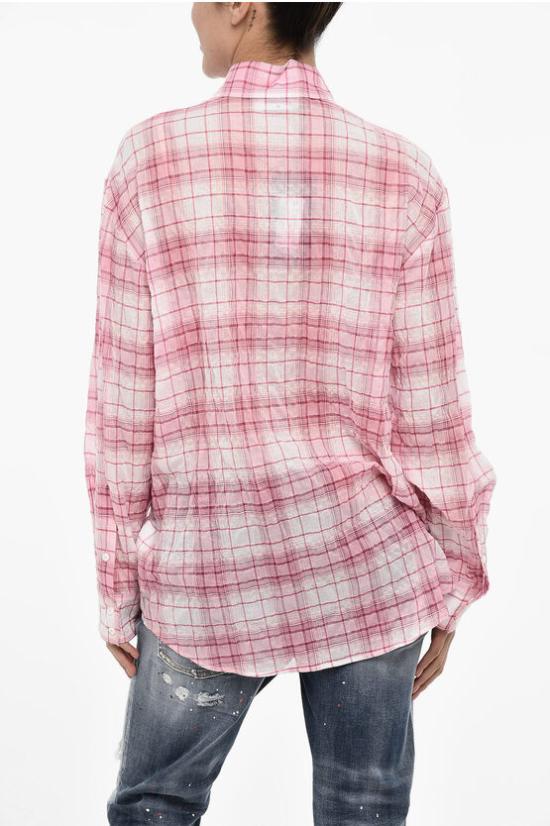  디스퀘어드2 블라우스 S72DL0745 S78590 002F Pink - DSQUARED2