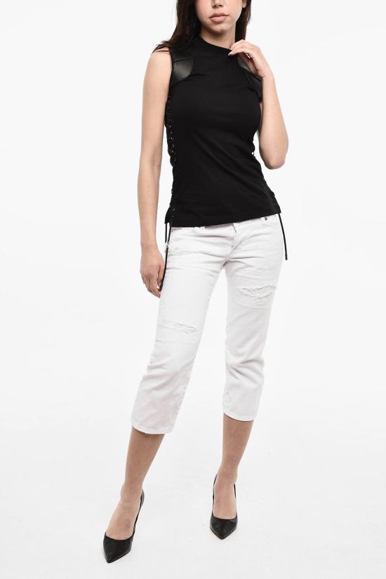  디스퀘어드2 민소매 티셔츠 S72GD0528 S24668 900 Black - DSQUARED2