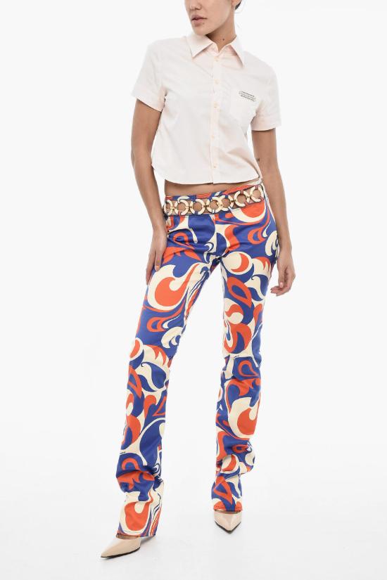  디스퀘어드2 스트레이트 팬츠 S72KA1234 D35034 001S Multicolor - DSQUARED2