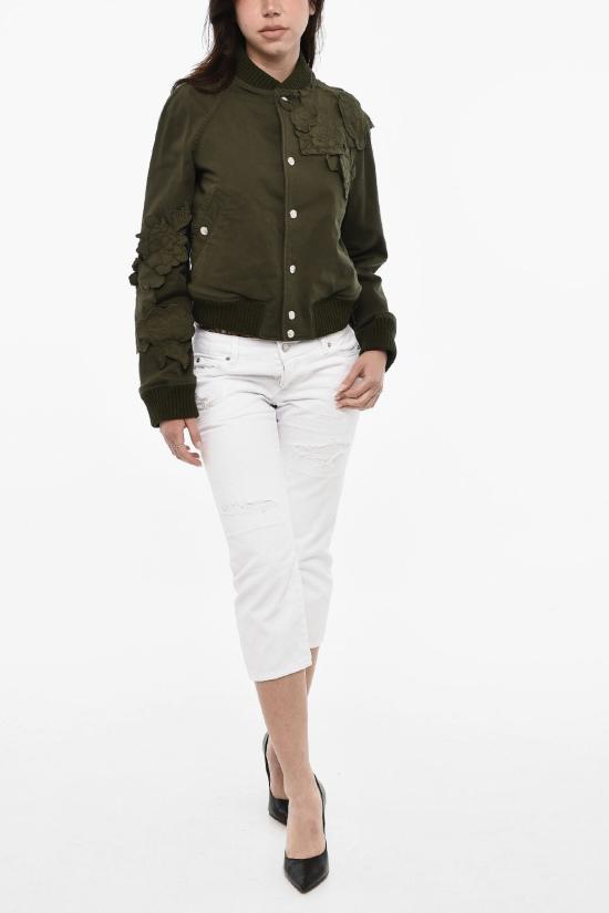  디스퀘어드2 봄버 자켓 S72AM1047 D35013 695 Military Green - DSQUARED2