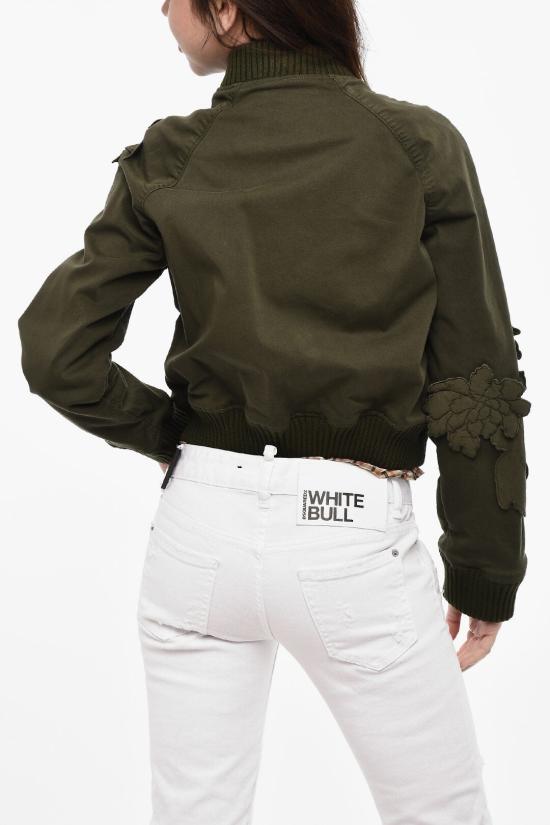  디스퀘어드2 봄버 자켓 S72AM1047 D35013 695 Military Green - DSQUARED2