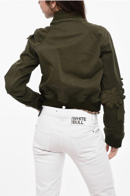  디스퀘어드2 봄버 자켓 S72AM1047 D35013 695 Military Green - DSQUARED2