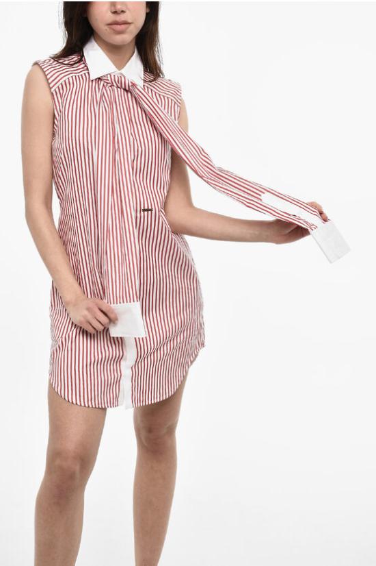  디스퀘어드2 숏 원피스 S72CV0499 S78581 002F Bianco Rosso - DSQUARED2