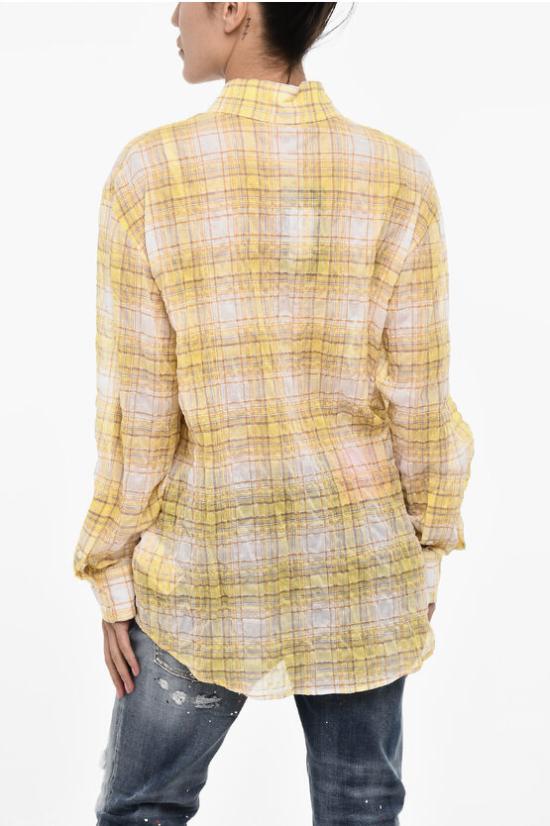  디스퀘어드2 블라우스 S72DL0745 S78590 001F Yellow - DSQUARED2