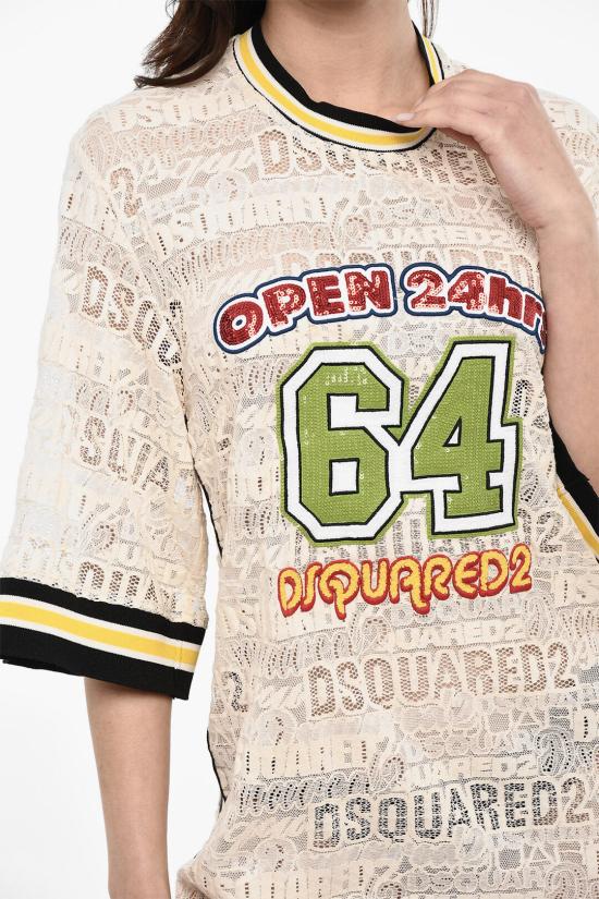  디스퀘어드2 숏 원피스 S75CV0734 S78226 101 Multicolor - DSQUARED2