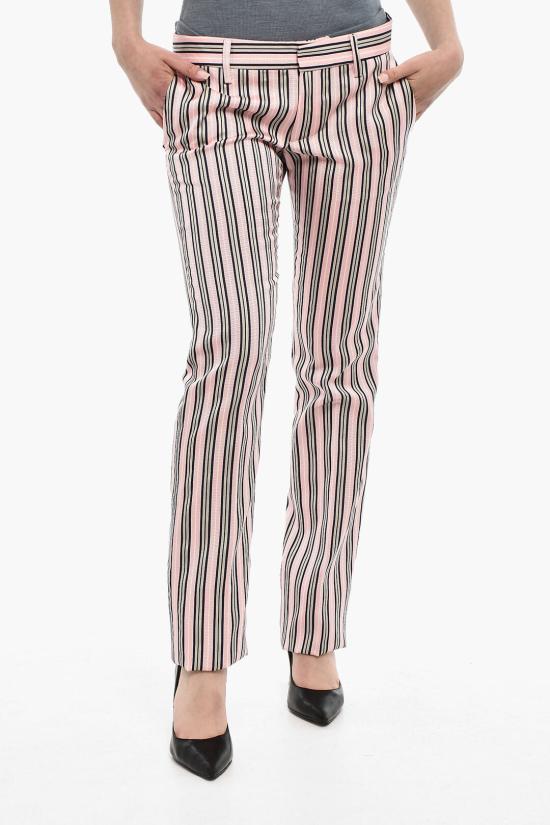  디스퀘어드2 스트레이트 팬츠 S72KA1246 D35019 001F Pink