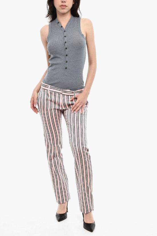 디스퀘어드2 스트레이트 팬츠 S72KA1246 D35019 001F Pink - DSQUARED2