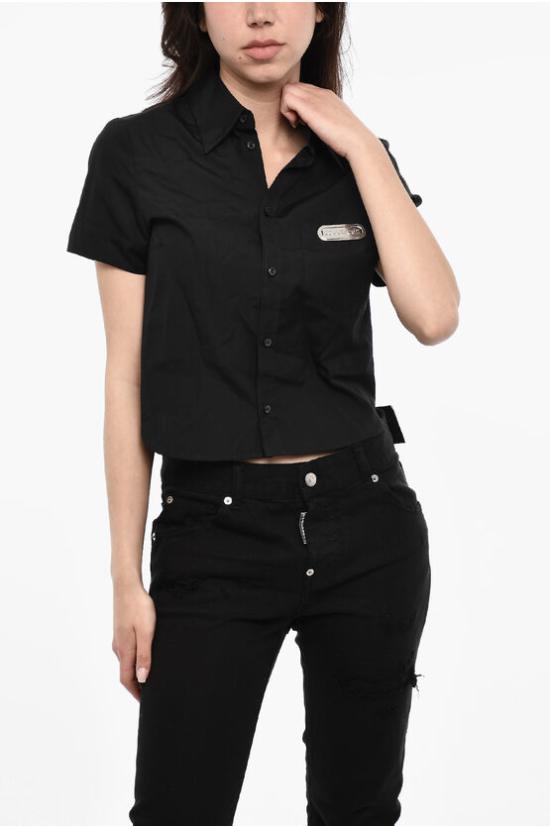  디스퀘어드2 블라우스 S75DL0856 S36275 900 Black